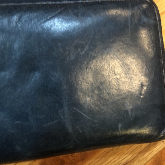 Tory Burch blue Long card wallet with change purse - Picture 9 of 10